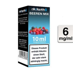 Niko Liquids - Beeren Mix 6mg