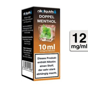 Niko Liquids - Doppel Menthol 12mg