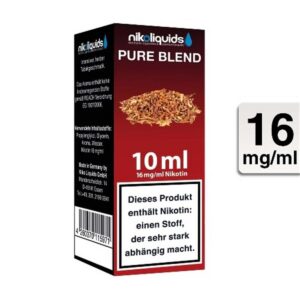 Niko Liquids - Pure Blend 16mg