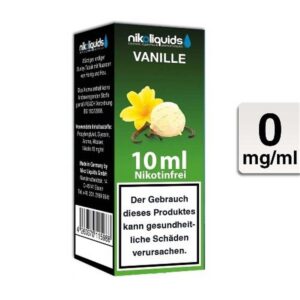 Niko Liquids - Vanille 0mg