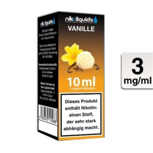Niko Liquids - Vanille 3mg