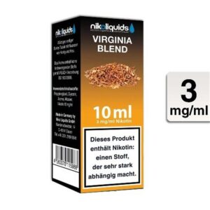 Niko Liquids - Virginia Blend 3mg