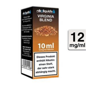 Niko Liquids - Virginia Blend 12mg