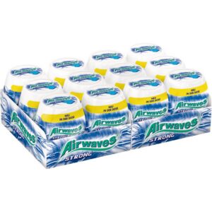 Wrigleys Airwaves Strong ohne Zucker Dose /12er Display