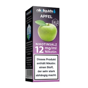 Niko Liquids - Nikotinsalz Apfel 12mg