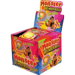 Monster Wunderball am Stiel Fruity Mix /15er Display