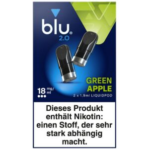 blu 2.0 Pod Green Apple 18mg /2er Pack