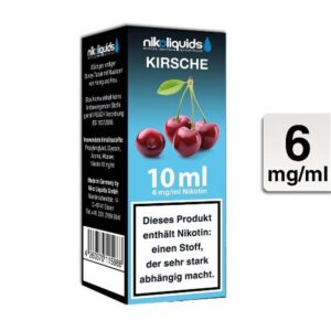 Niko Liquids - Kirsche 6mg
