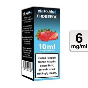 Niko Liquids - Erdbeere 6mg