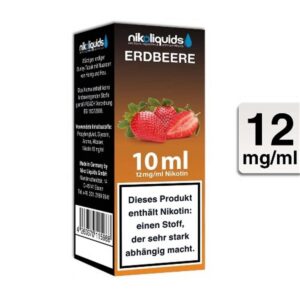 Niko Liquids - Erdbeere 12mg