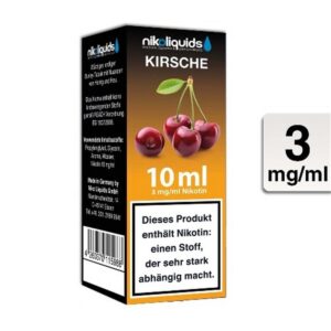 Niko Liquids - Kirsche 3mg