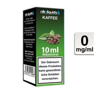 Niko Liquids - Kaffee 0mg