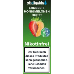 Niko Liquids - Erdbeer-Honigmelonen Duett 50/50 0mg