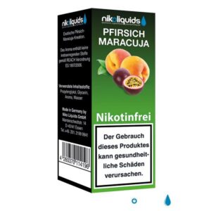 Niko Liquids - Pfirsich-Maracuja 0mg