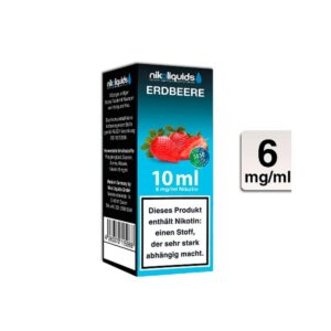 Niko Liquids - Erdbeere 50/50 6mg