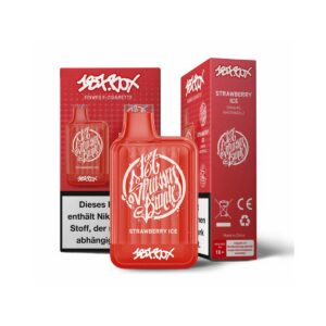 187er Box E-Shisha - Strawberry Ice 20mg
