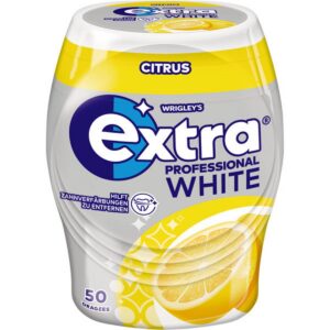Wrigleys Extra Professional White Citrus Dosen ohne Zucker /12er
