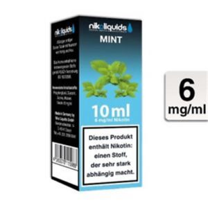 Niko Liquids - Mint 6mg