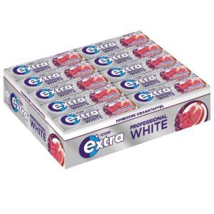 Wrigleys Extra Professional White Himbeere Granatapfel Dragees