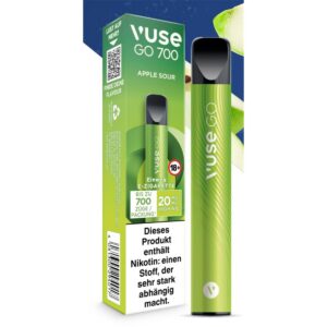 Vuse GO E-Zigarette - Apple Sour 20mg