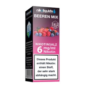 Niko Liquids - Nikotinsalz Beeren Mix 6mg