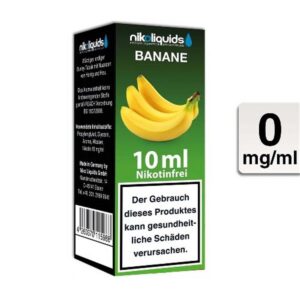 Niko Liquids - Banane 0mg
