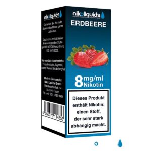 Niko Liquids - Erdbeere 8mg