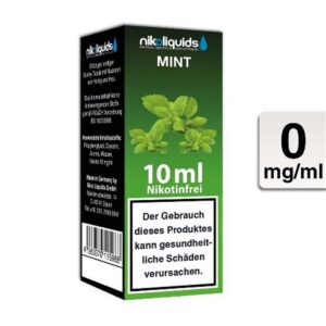 Niko Liquids - Mint 0mg