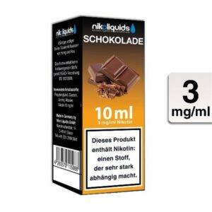 Niko Liquids - Schokolade 3mg