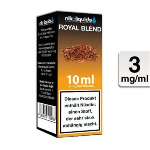 Niko Liquids - Royal Blend 3mg