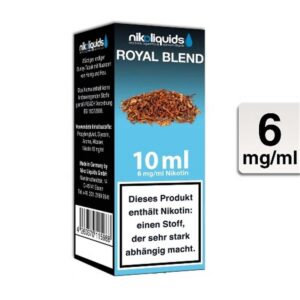 Niko Liquids - Royal Blend 6mg
