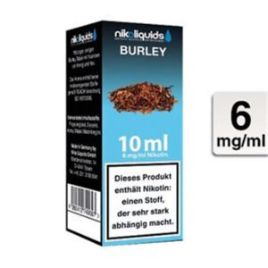 Niko Liquids - Burley 6mg