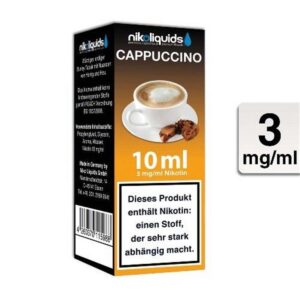 Niko Liquids - Cappuccino 3mg