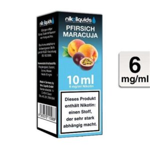 Niko Liquids - Pfirsich-Maracuja 6mg