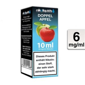 Niko Liquids - Doppel Apfel 6mg