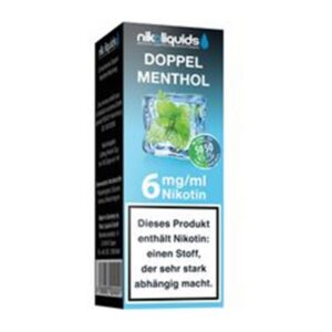 Niko Liquids - Doppel Menthol 50/50 6mg