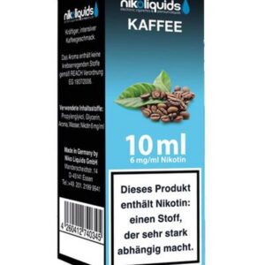 Niko Liquids - Kaffee 6mg