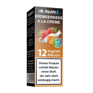 Niko Liquids - Erdbeerkeks a la Creme 12mg