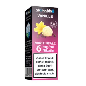 Niko Liquids - Nikotinsalz Vanille 6mg