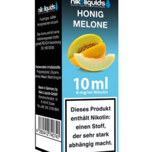 Niko Liquids - Honigmelone 6mg