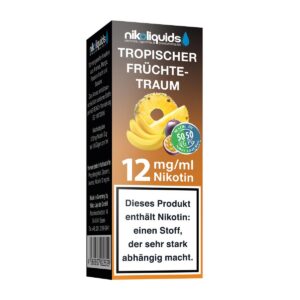 Niko Liquids - Tropischer Früchtetraum 12mg