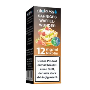 Niko Liquids - Sahniges Waffelwunder 12mg