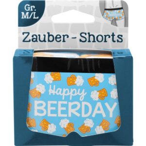 Zauber-Shorts - Happy Beerday
