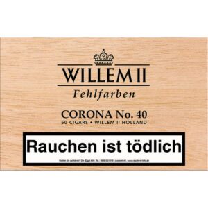 Willem II Fehlfarben Corona Nr. 40 /50er