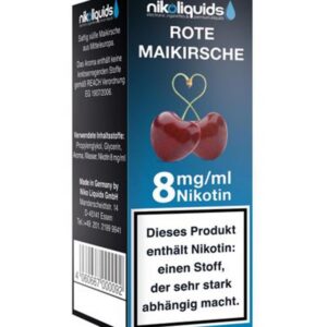 Niko Liquids - Rote Maikirsche 8mg