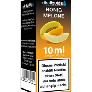 Niko Liquids - Honigmelone 3mg