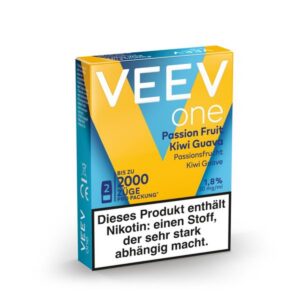 VEEV One Pods - Passion Fruit Kiwi Guava 20mg