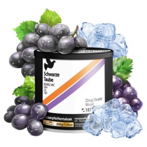 Shisha - 187 Straßenbande AMG schwarze Taube 200g
