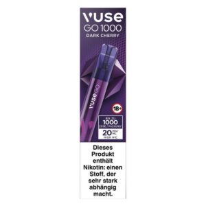 Vuse GO 1000 (Pen) E-Zigarette - Dark Cherry 20mg