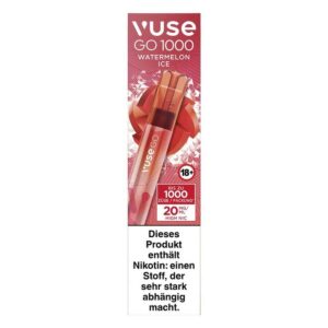 Vuse GO 1000 (Pen) E-Zigarette - Watermelon Ice 20mg